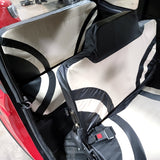 LE Coco Coupe Red Electric Golf Car Small LSV Low Speed Vehicle Golf Cart 4 Seater 60v Scooter Car - Black