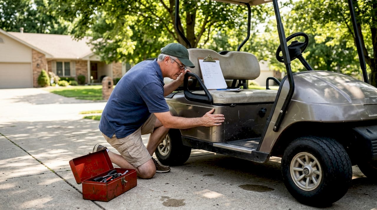 How to inspect used golf carts: a step-by-step guide