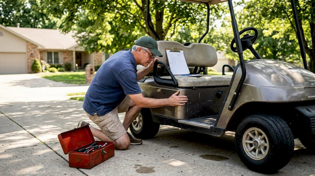 How to inspect used golf carts: a step-by-step guide