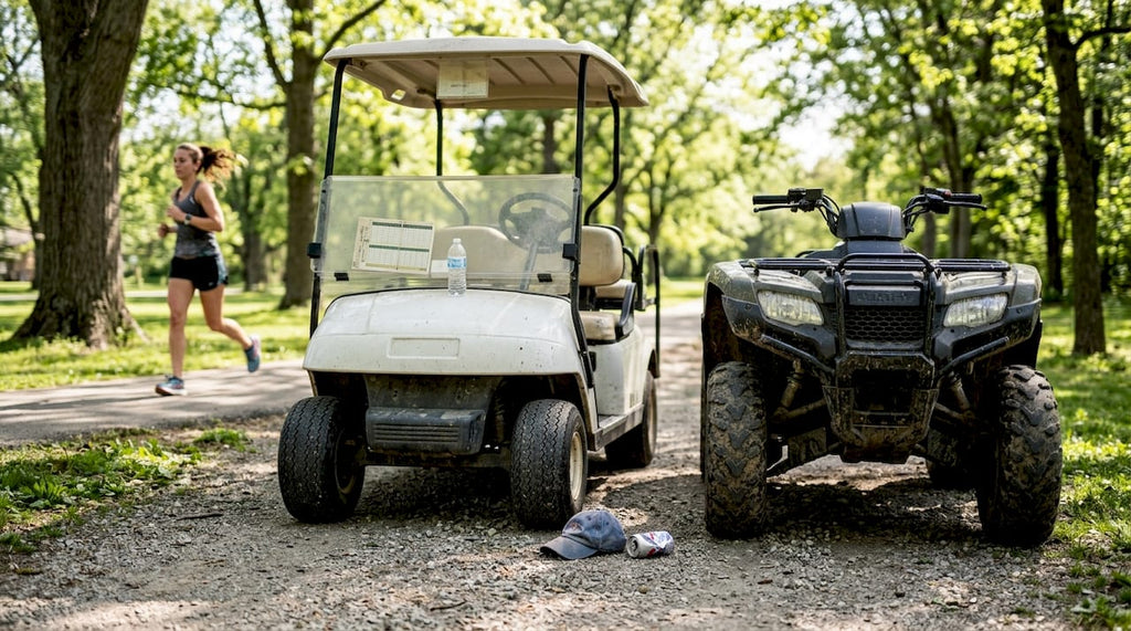 Golf carts vs. ATVs: Choosing the best utility vehicle