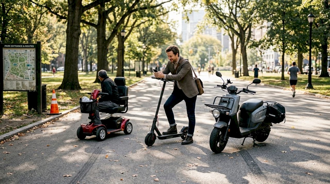 Scooter types guide: Choose the right model in 2026