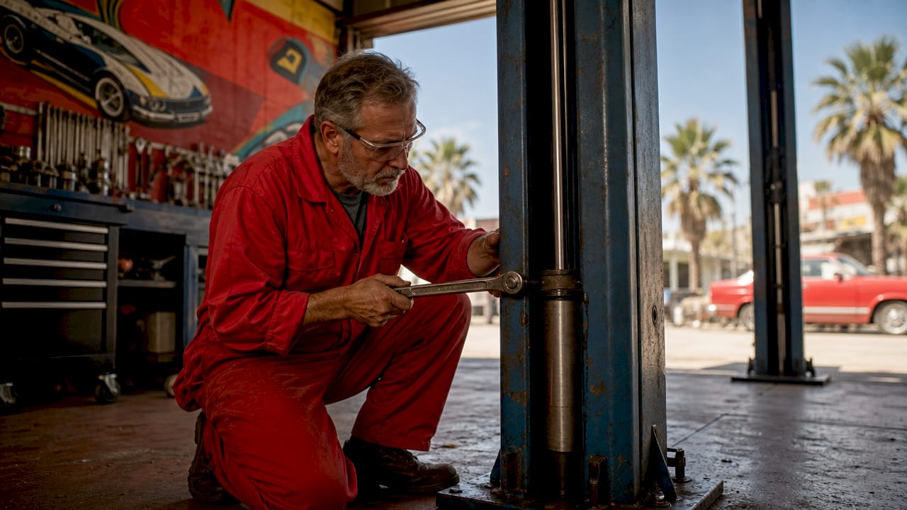 How to Inspect an Auto Lift: Safety Guide for Mechanics