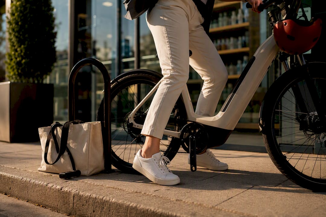 Stop 3–4 Times an Hour? Step Through E Bikes Make Daily Stops Easier