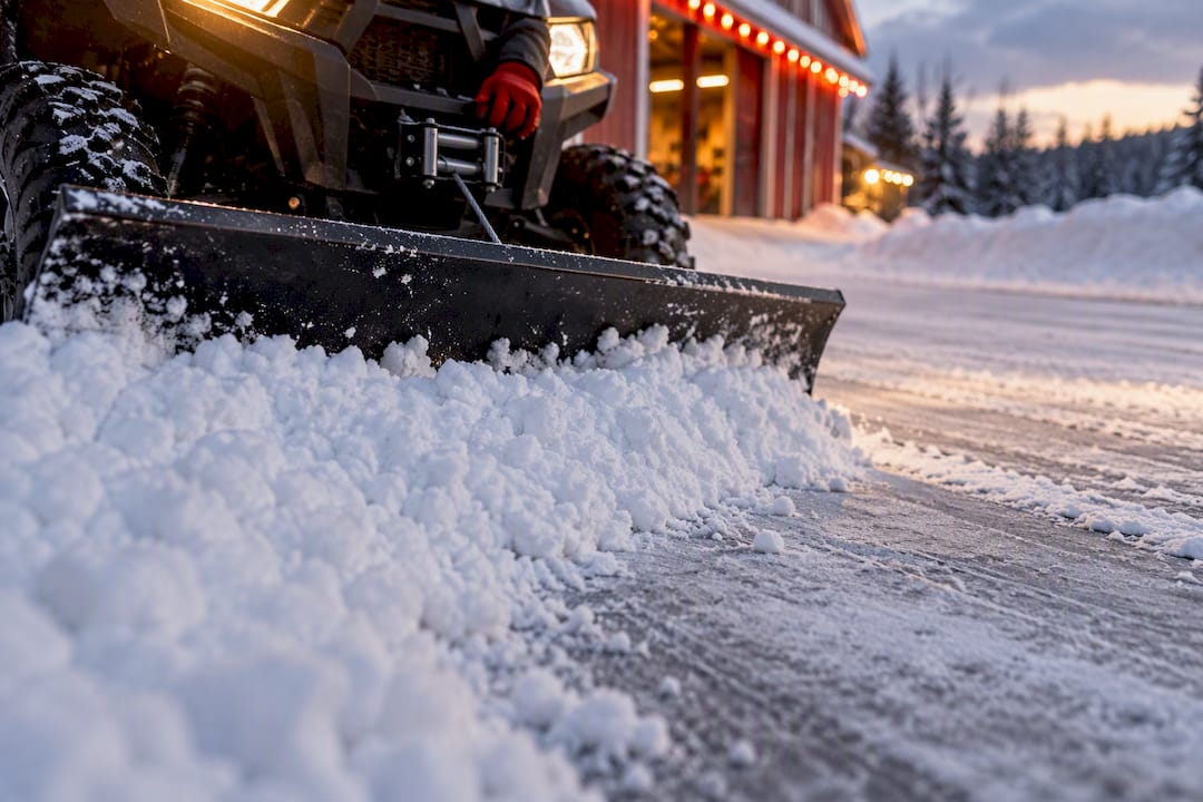 4,500 lb Winch Rule and OEM Steps for UTV Snow Plow Setup