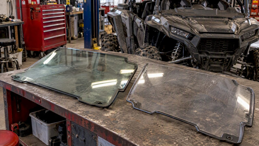 Glass vs. Poly UTV Windshields: Which Should You Buy?
