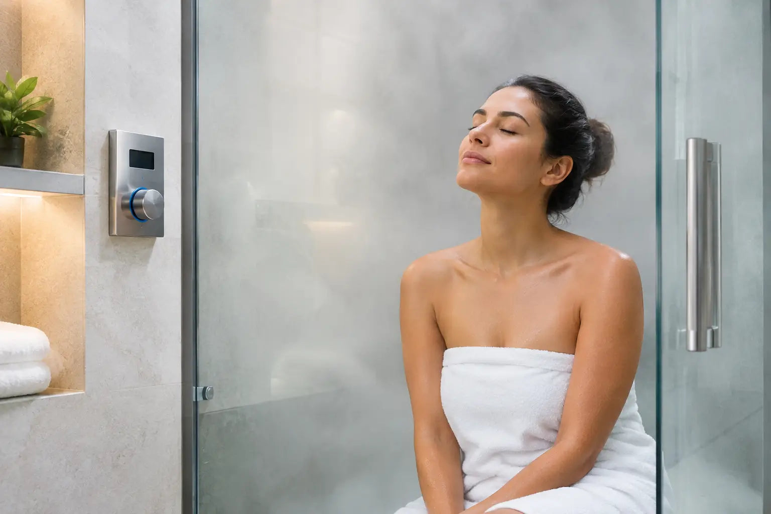 How to Use a Steam Shower Safely at Home