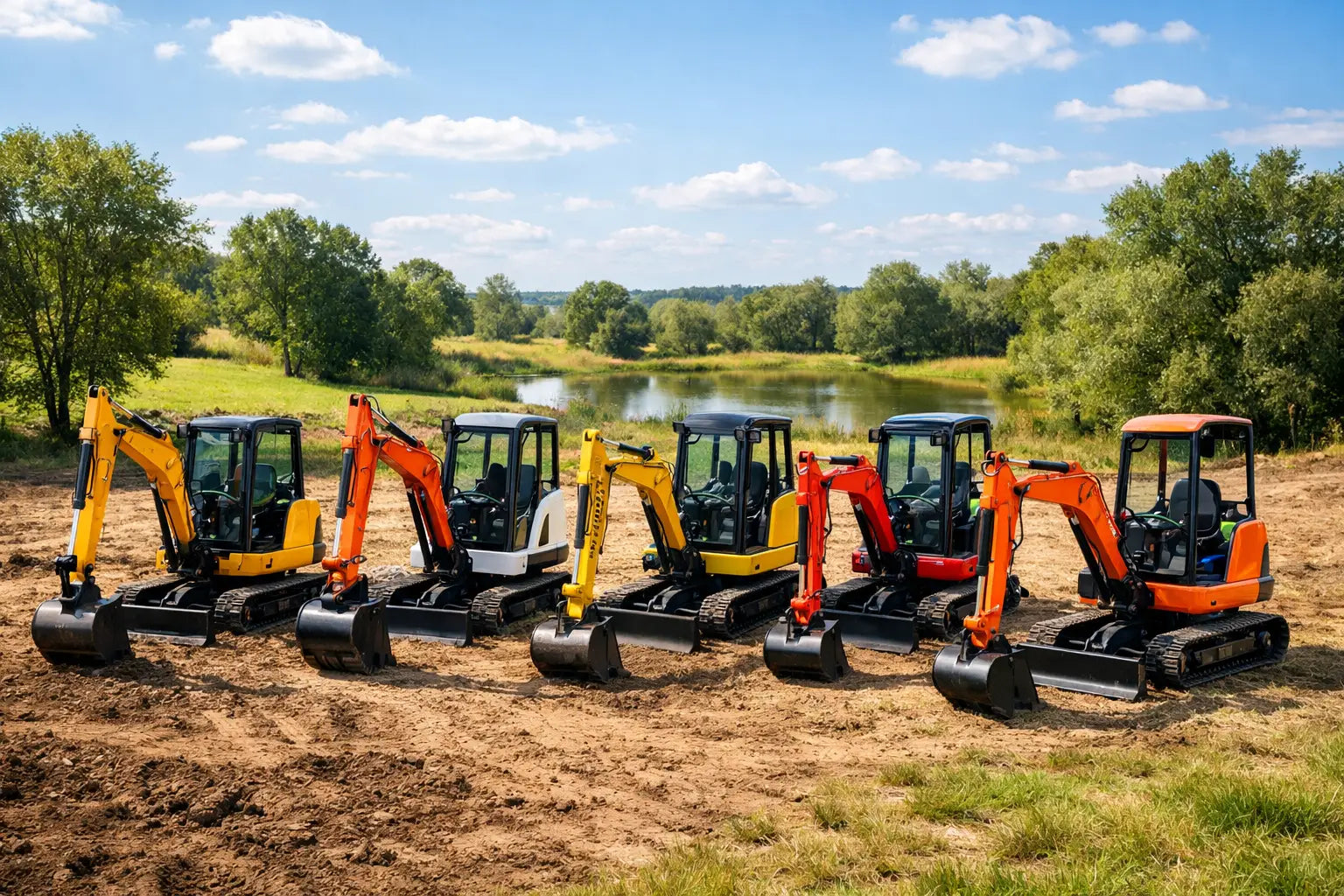 7 Best Mini Excavators for Landowners