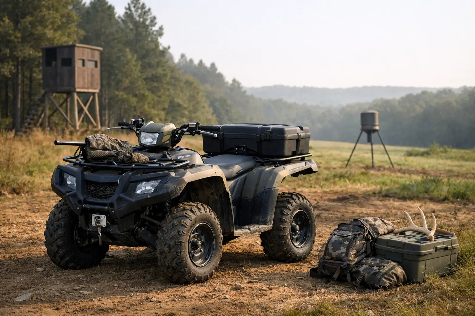 Choosing an ATV for Hunting Property Work