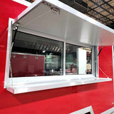 12' Food Concession Trailer Fully Loaded With Every Option - Black