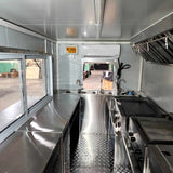 18' Food Concession Trailer Fully Loaded With Every Option - Black