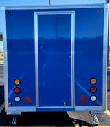 12' Food Concession Trailer Fully Loaded With Every Option - Black