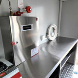 18' Food Concession Trailer Fully Loaded With Every Option - Blue
