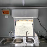 18' Food Concession Trailer Fully Loaded With Every Option - Red