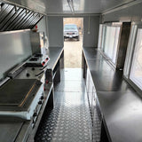 18' Food Concession Trailer Fully Loaded With Every Option - Black