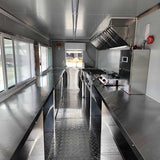 18' Food Concession Trailer Fully Loaded With Every Option - Black