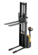 Fully Powered Electric Forklift Walkie Stacker 3300lbs Cap. Fixed Legs.98" Lifting - A-3033
