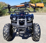 125cc Hunters Edition Four Wheeler Coolster 125cc Fully Automatic Mid Size ATV Four Wheeler w/ Large 19" Tires - ATV-3125XR8-U-HUNTERS-EDITION Rider 8