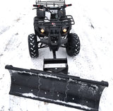 125cc Fully Automatic ATV Four Wheeler With Snow Plow UTV Utility Vehicle Snow Puncher - ATV-3125XR8-U-Plow Rider 8