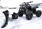 125cc Fully Automatic ATV Four Wheeler With Snow Plow UTV Utility Vehicle Snow Puncher - ATV-3125XR8-U-Plow Rider 8