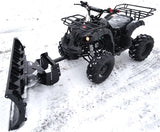 125cc Fully Automatic ATV Four Wheeler With Snow Plow UTV Utility Vehicle Snow Puncher - ATV-3125XR8-U-Plow Rider 8