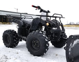 125cc Fully Automatic ATV Four Wheeler With Snow Plow UTV Utility Vehicle Snow Puncher - ATV-3125XR8-U-Plow Rider 8