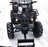 125cc Fully Automatic ATV Four Wheeler With Snow Plow UTV Utility Vehicle Snow Puncher - ATV-3125XR8-U-Plow Rider 8
