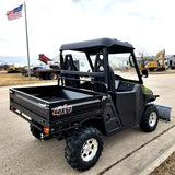 800cc UTV 2 Seater Golf Cart 4x4 Utility Vehicle EFI W/Dump with Plow - Avalanche 800 Green