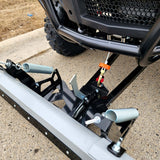 800cc UTV 2 Seater Golf Cart 4x4 Utility Vehicle EFI W/Dump with Plow - Avalanche 800 Green