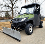 800cc UTV 2 Seater Golf Cart 4x4 Utility Vehicle EFI W/Dump with Plow - Avalanche 800 Green