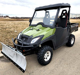 800cc UTV 2 Seater Golf Cart 4x4 Utility Vehicle EFI W/Dump with Plow - Avalanche 800 Green