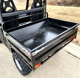 800cc UTV 2 Seater Golf Cart 4x4 Utility Vehicle EFI W/Dump with Plow - Avalanche 800 Green