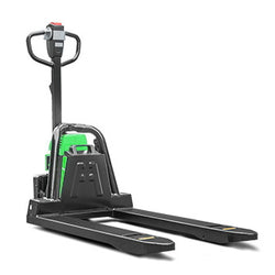 Open Box Electric Powered Pallet Jack - Lithium Ion Motorized 2,500 lb. Capacity Pallet Truck - AW12Li