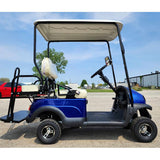 36v Electric Termite LED Edition Golf Cart Mini Four Seater w/Under Glow 4 Seater Optionally Fully Loaded - BLUE