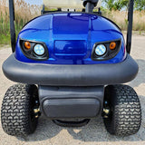 36v Electric Termite LED Edition Golf Cart Mini Four Seater w/Under Glow 4 Seater Optionally Fully Loaded - BLUE