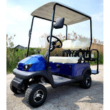 36v Electric Termite LED Edition Golf Cart Mini Four Seater w/Under Glow 4 Seater Optionally Fully Loaded - BLUE