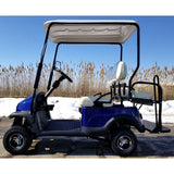 36v Electric Termite LED Edition Golf Cart Mini Four Seater w/Under Glow 4 Seater Optionally Fully Loaded - BLUE