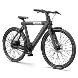 Bird - A-Frame eBike, 500Watt Motor Electric Bike, 50mi Max Range, Embedded Dash Display, Removable Battery, and App Compatible Moped With Pedals 182 - Grey