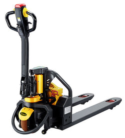 Full Electric Pallet Jack 3300Lbs Capacity 48" x 27" Fork & Extra Battery - CBD15W-Li