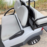 Club Car Precedent 48v Electric Golf Cart 4 Seater With Light Kit & Custom Rims/Tires - 2023