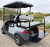 Club Car Precedent 48v Electric Golf Cart 4 Seater With Light Kit & Custom Rims/Tires - 2023