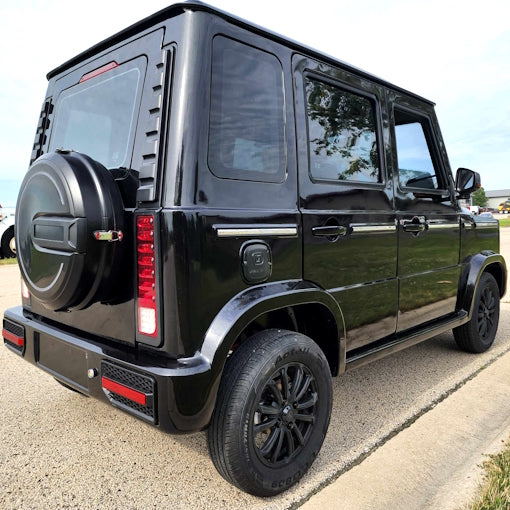 Mini Coco Boxer Coco Boxer Electric Golf Cart LSV 4 Passenger Low Speed Vehicle With A ...