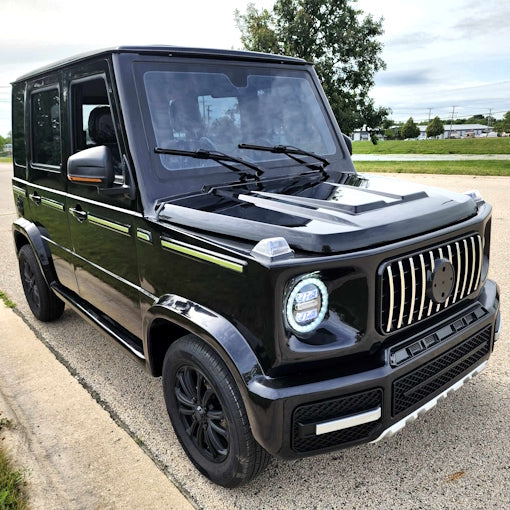 Mini Coco Boxer Coco Boxer Electric Golf Cart LSV 4 Passenger Low Speed Vehicle With A ...