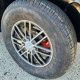 Coco Boxer Elite Electric Golf Cart Larger Size 4 Passenger Low Speed Vehicle With AC & Heat - WHITE