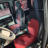 Coco Boxer Elite Electric Golf Cart Larger Size 4 Passenger Low Speed Vehicle With AC & Heat - WHITE