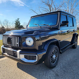 Coco Boxer Elite Electric Golf Cart Larger Size 4 Passenger Low Speed Vehicle With AC & Heat - WHITE