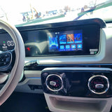 Coco Boxer Elite Electric Golf Cart Larger Size 4 Passenger Low Speed Vehicle With AC & Heat - BLACK