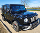 Coco Boxer Elite Electric Golf Cart Larger Size 4 Passenger Low Speed Vehicle With AC & Heat - WHITE