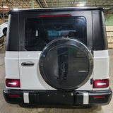 Coco Boxer Elite Scratch ~n~ Dent Electric Golf Cart Larger Size 4 Passenger Low Speed Vehicle With AC & Heat - WHITE