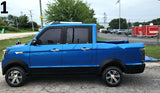 LSV Four Passenger Electric Coco Truck Low Sped Vehicle Golf Cart With AC & Heat - BLUE SCRATCH ~ N ~ DENT