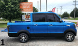 LSV Four Passenger Electric Coco Truck Low Sped Vehicle Golf Cart With AC & Heat - BLUE SCRATCH ~ N ~ DENT